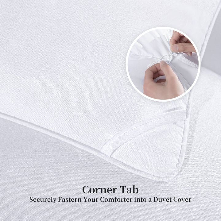 Kingsley Trend Comforter Duvet Insert - All-Season Quilted Ultra Soft, Breathable Down Alternative Comforter, Box Stitch Design with Corner Tabs, Easy to Care Machine Washable, kingsleytrend, , 32916_b08tb2t5x6_35251_1ced1, comforter, MCF, kingsleytrend