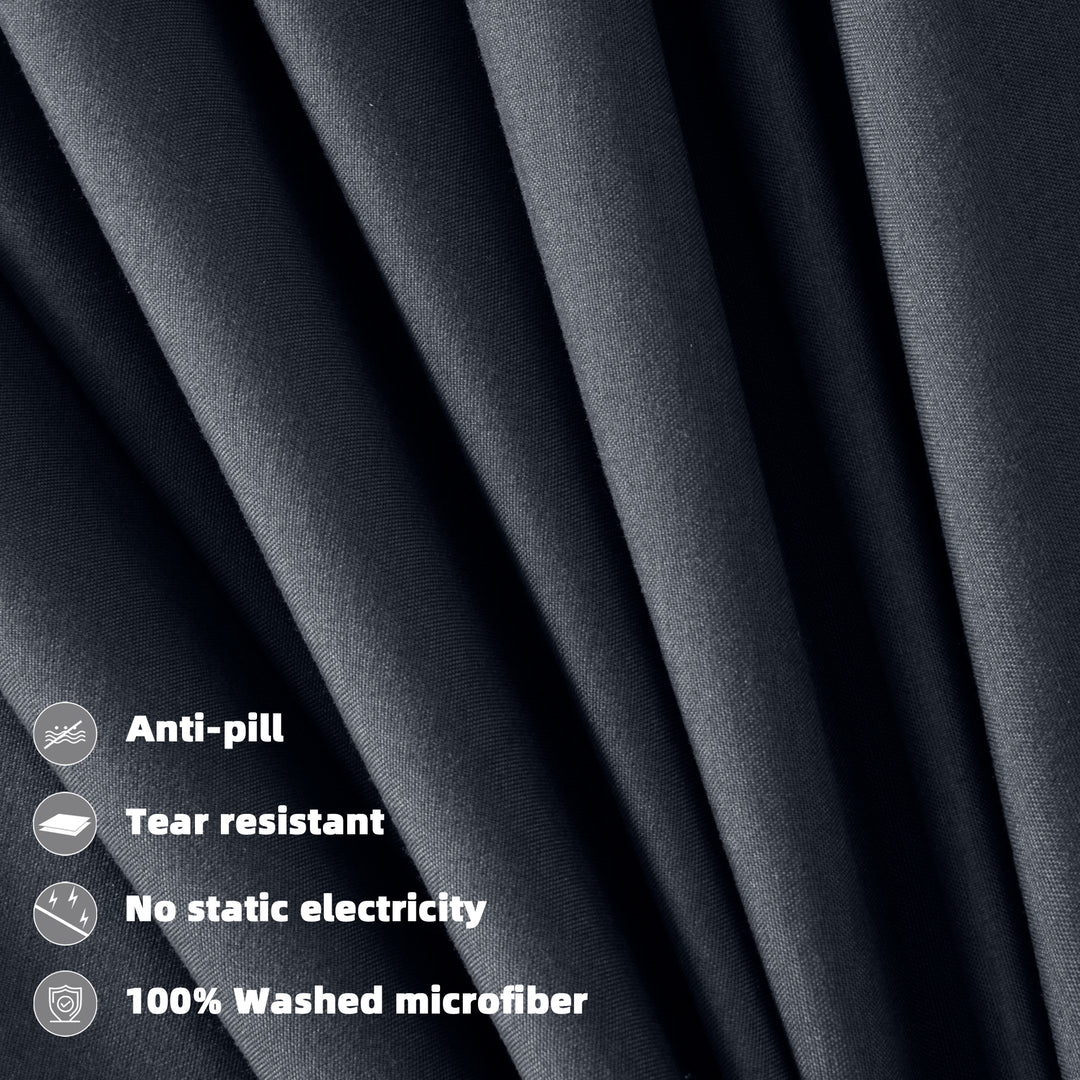 Kingsley Trend Duvet Cover Set - Pre-Washed Ultra Soft & Breathable 3-Piece Microfiber Set with Bowtie Knot Closure, Machine Washable for Easy Care, kingsleytrend, , kingsley-trend-duvet-cover-set-pre-washed-ultra-soft-breathable-3-piece-microfiber-set-with-bowtie-knot-closure-machine-washable-for-easy-care, Duvet Cover, MCF, kingsleytrend