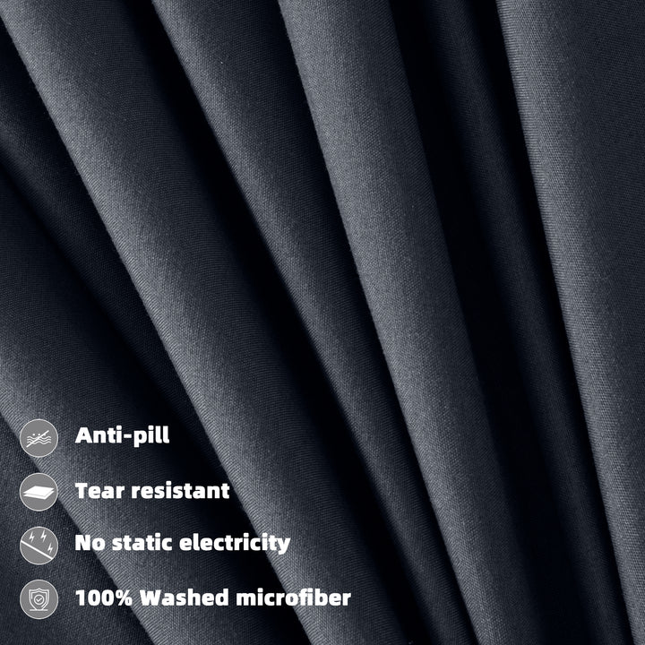 Kingsley Trend Duvet Cover Set - Pre-Washed Ultra Soft & Breathable 3-Piece Microfiber Set with Bowtie Knot Closure, Machine Washable for Easy Care, kingsleytrend, , kingsley-trend-duvet-cover-set-pre-washed-ultra-soft-breathable-3-piece-microfiber-set-with-bowtie-knot-closure-machine-washable-for-easy-care, Duvet Cover, MCF, kingsleytrend