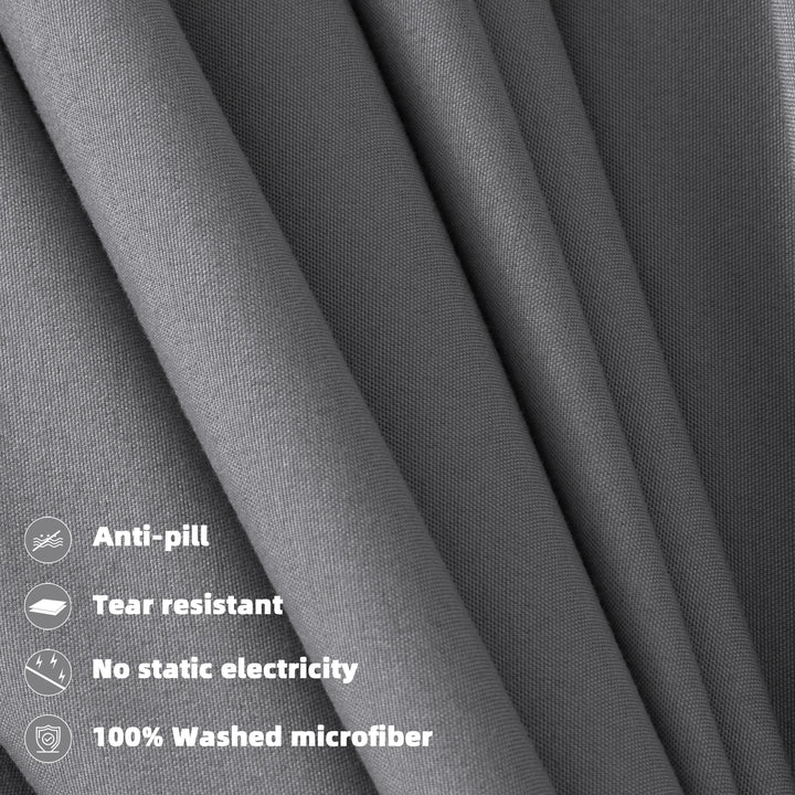 Kingsley Trend Duvet Cover Set - Pre-Washed Ultra Soft & Breathable 3-Piece Microfiber Set with Bowtie Knot Closure, Machine Washable for Easy Care, kingsleytrend, , kingsley-trend-duvet-cover-set-pre-washed-ultra-soft-breathable-3-piece-microfiber-set-with-bowtie-knot-closure-machine-washable-for-easy-care, Duvet Cover, MCF, kingsleytrend
