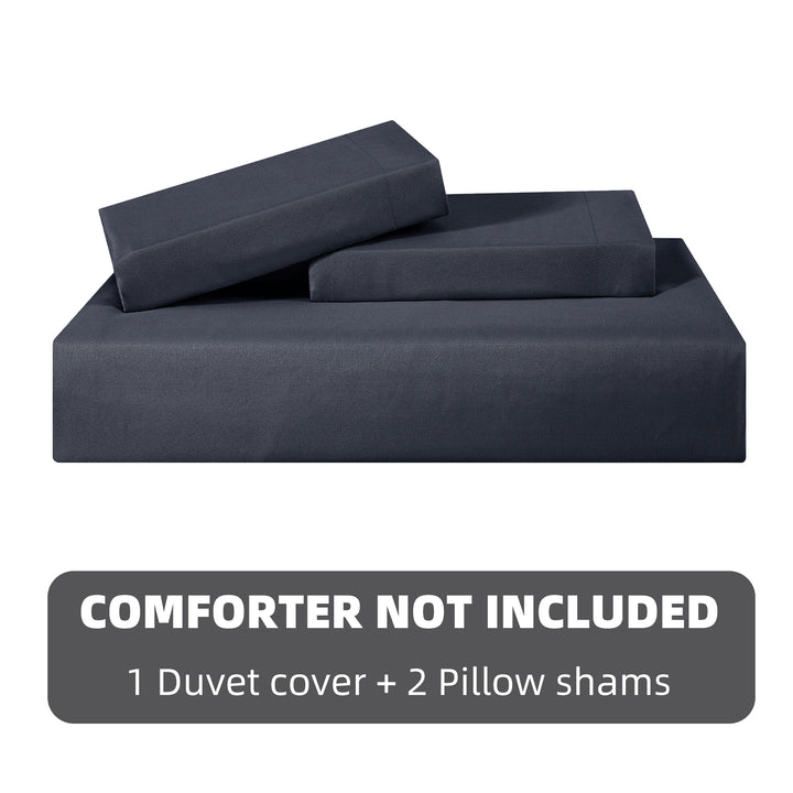 Kingsley Trend Duvet Cover Set - Pre-Washed Ultra Soft & Breathable 3-Piece Microfiber Set with Bowtie Knot Closure, Machine Washable for Easy Care, kingsleytrend, , kingsley-trend-duvet-cover-set-pre-washed-ultra-soft-breathable-3-piece-microfiber-set-with-bowtie-knot-closure-machine-washable-for-easy-care, Duvet Cover, MCF, kingsleytrend