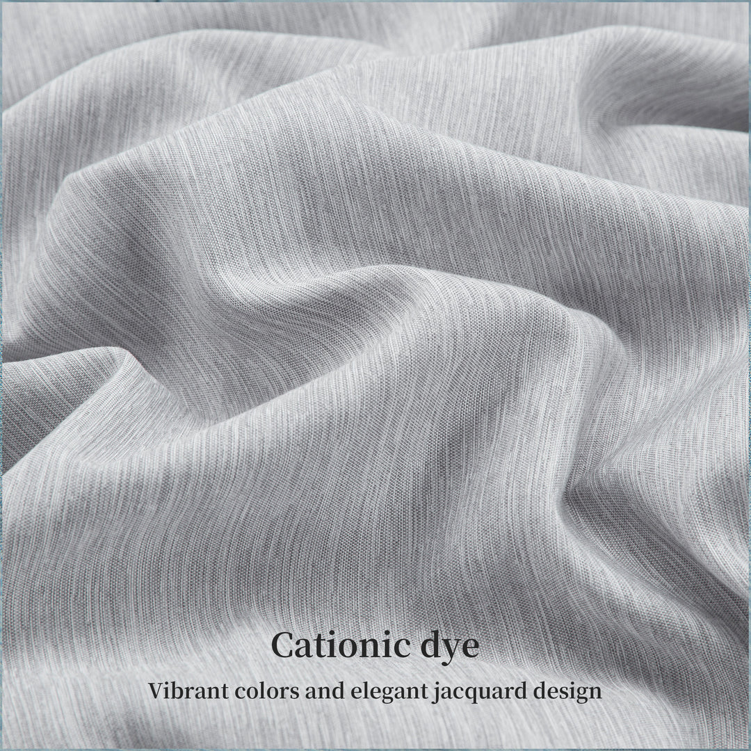 Down Alternative Comforter Set - 3-Pc, Cationic Dyeing & Jacquard Line, Machine Washable, Includes Duvet Insert & 2 Envelope Pillow Shams, kingsleytrend, Comforter Set, down-alternative-king-comforter-set-all-season-king-size-comforter-set-3-piece-soft-breathable-down-comforter-king-size-lightweight-quilted-duvet-insert-with-corner-tabs-and-2-pillow-shams, blue, comforter set, gray, MCF, kingsleytrend