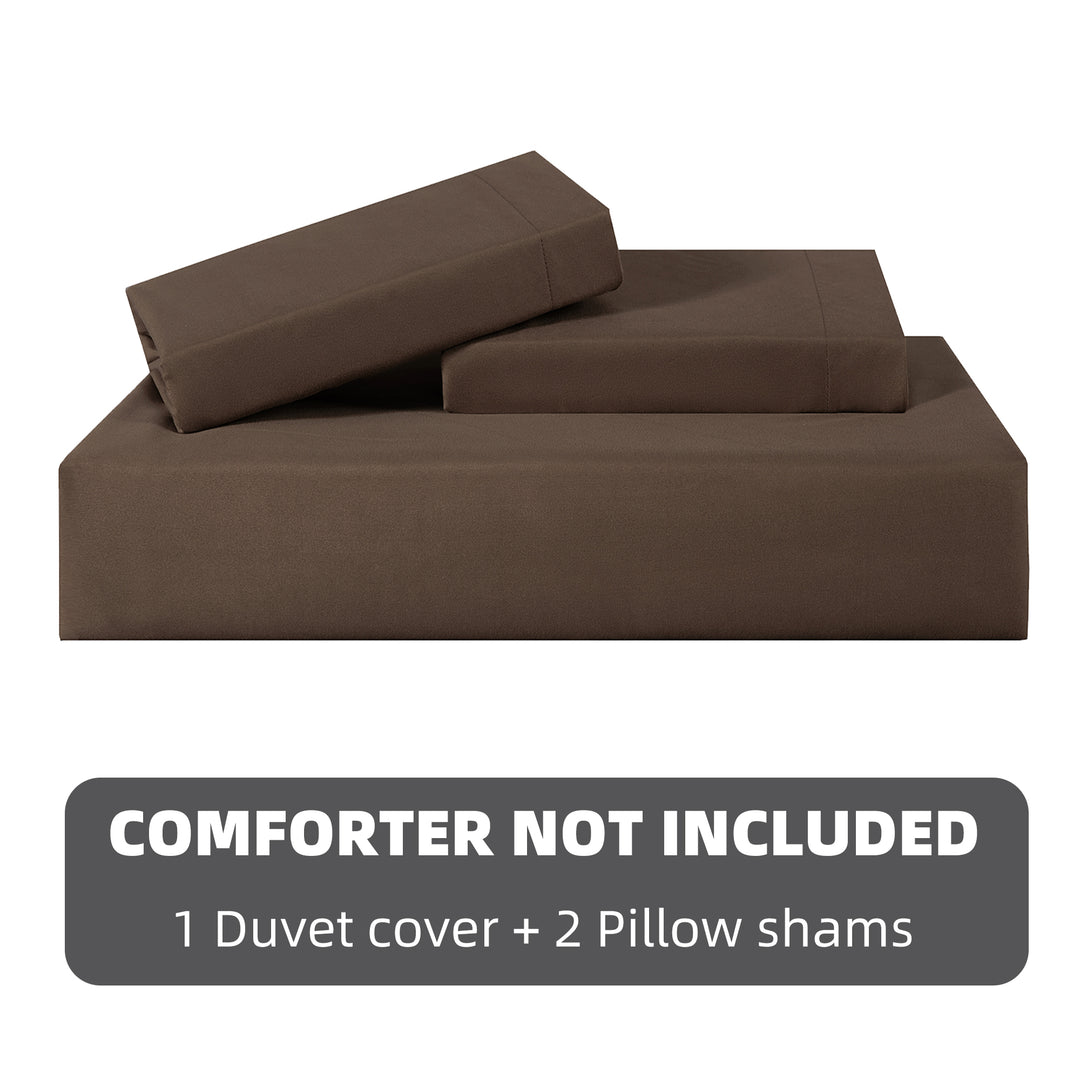 Kingsley Trend Duvet Cover Set - Pre-Washed Ultra Soft & Breathable 3-Piece Microfiber Set with Bowtie Knot Closure, Machine Washable for Easy Care, kingsleytrend, , kingsley-trend-duvet-cover-set-pre-washed-ultra-soft-breathable-3-piece-microfiber-set-with-bowtie-knot-closure-machine-washable-for-easy-care, Duvet Cover, MCF, kingsleytrend