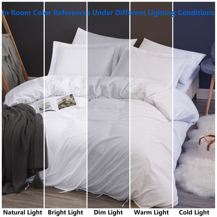 Kingsley Trend Duvet Cover Set - Pre-Washed Ultra Soft & Breathable 3-Piece Microfiber Set with Bowtie Knot Closure, Machine Washable for Easy Care, kingsleytrend, , kingsley-trend-duvet-cover-set-pre-washed-ultra-soft-breathable-3-piece-microfiber-set-with-bowtie-knot-closure-machine-washable-for-easy-care, Duvet Cover, MCF, kingsleytrend