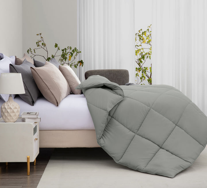 Kingsley Trend Comforter Duvet Insert - All-Season Quilted Ultra Soft, Breathable Down Alternative Comforter, Box Stitch Design with Corner Tabs, Easy to Care Machine Washable, kingsleytrend, , 32916_b08tb2t5x6_35251_1ced1, comforter, MCF, kingsleytrend
